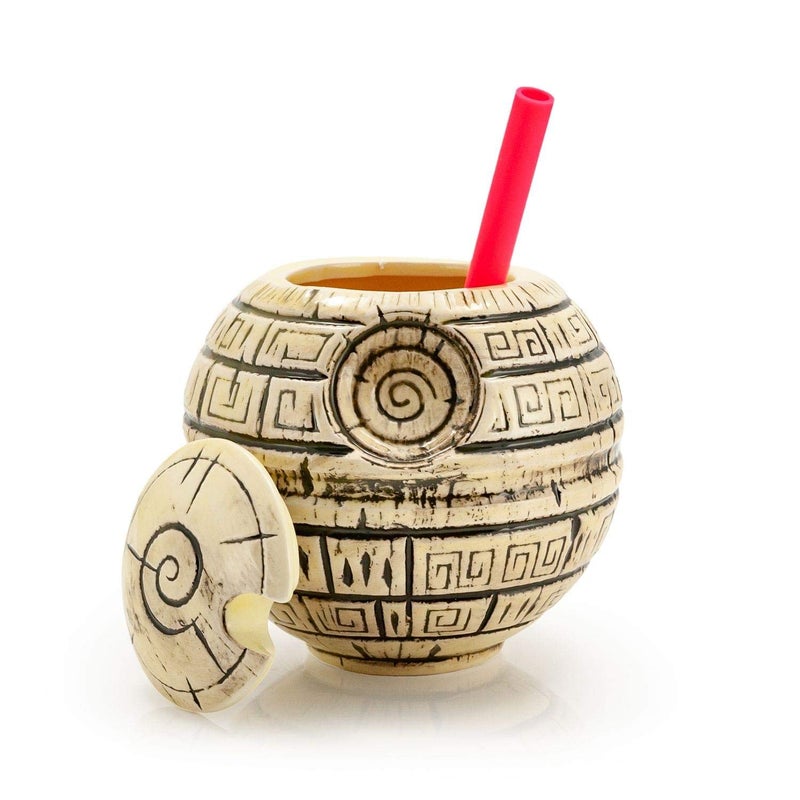 Geeki Tikis Star Wars Death Star Ceramic Mug, 24 oz - Image 1